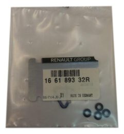 166189332R ORING POWROTU PRZELEWU ORYGINAŁ OE RENAULT